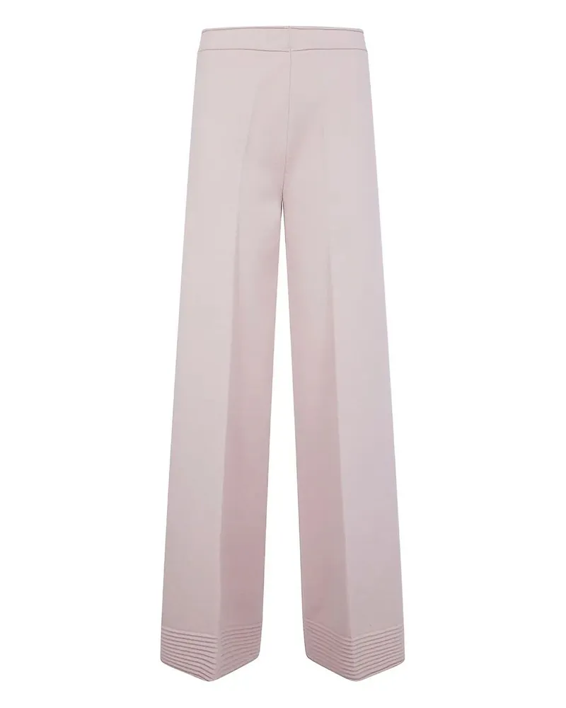 D.EXTERIOR D. EXTERIOR Merinos Comfort Long Trousers White
