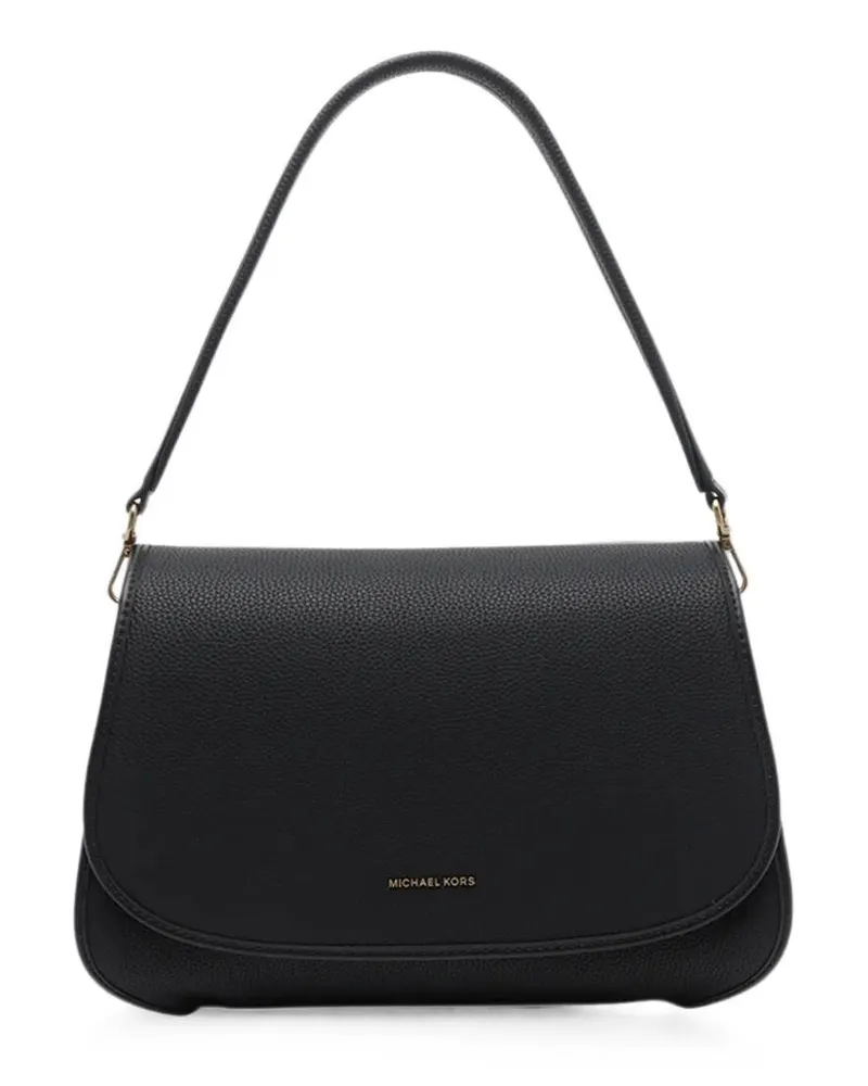 Michael Kors Messenger Bag Leather Black "Md Coni Messanger Black