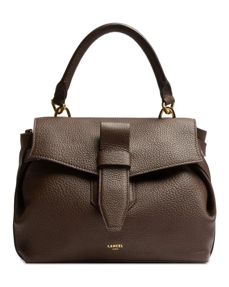 Lancel Handbag Small "Charlie Small Brown