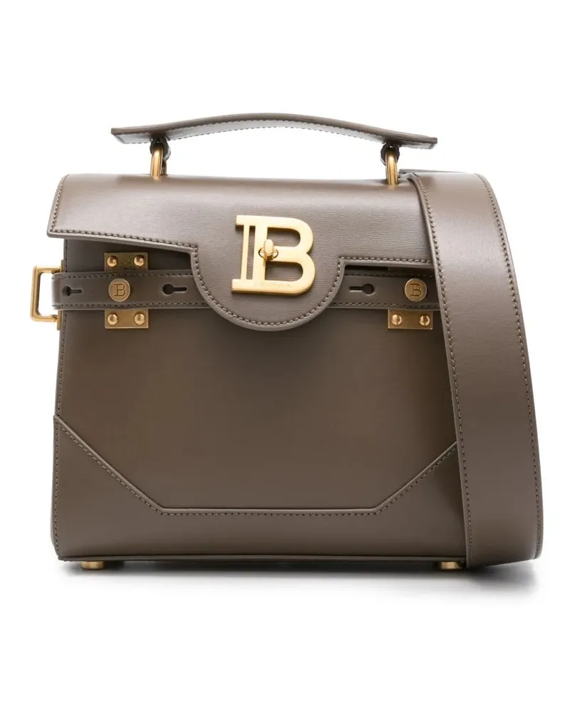 Balmain B-Buzz 23 Calfskin Bag Green