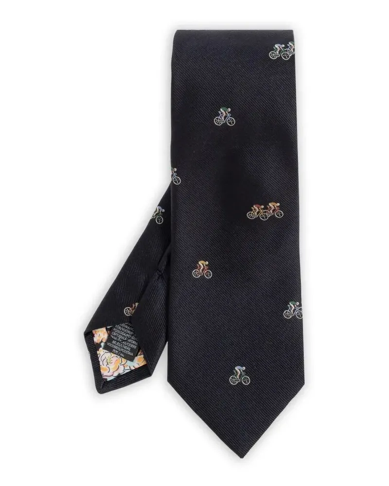 Paul Smith Tie Bicycle "Bicycle Blue