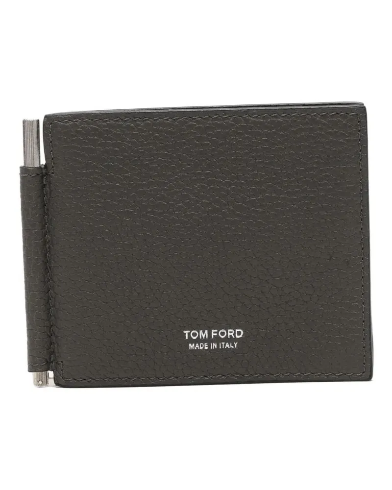 Tom Ford Wallet Money Clip "T Line Gray