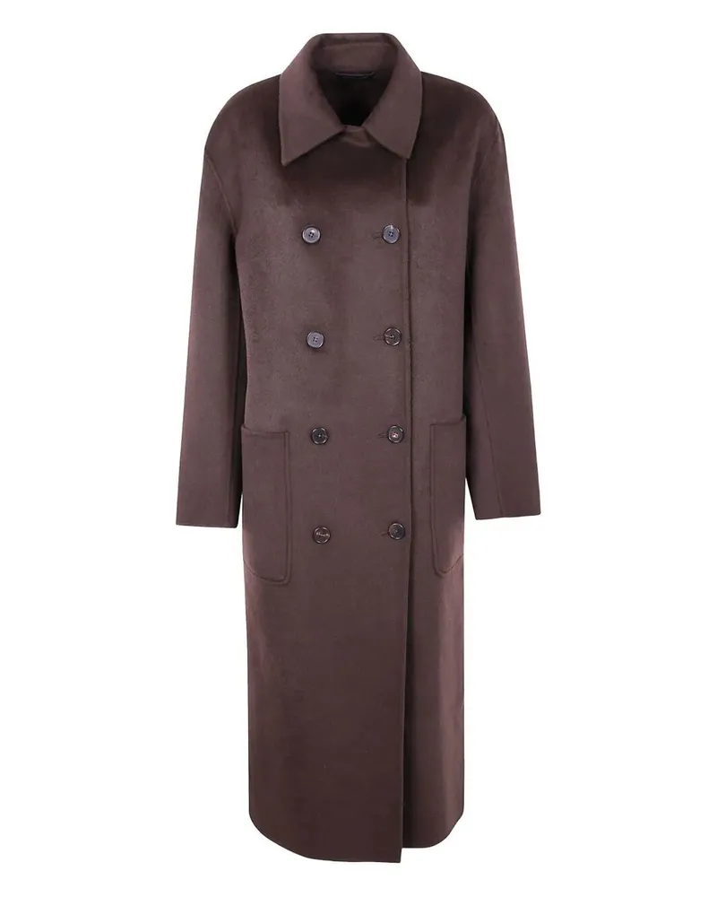 Filippa K Amelia" Double Coat Brown