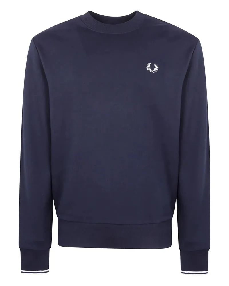 Fred Perry Fred Perry" Crew Neck Sweatshirt Blue