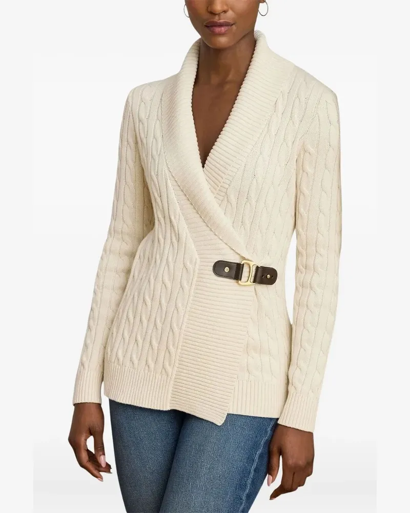 Ralph Lauren Donato" Long Sleeve Sweater White