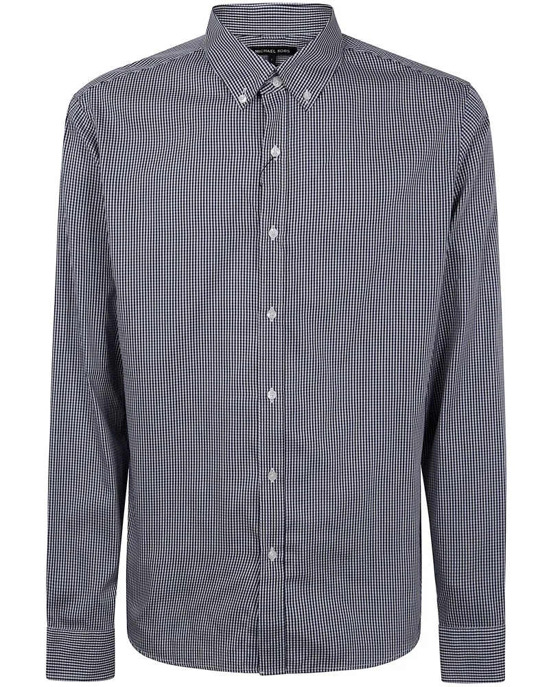 Michael Kors Long Sleeves Classic Shirt Blue