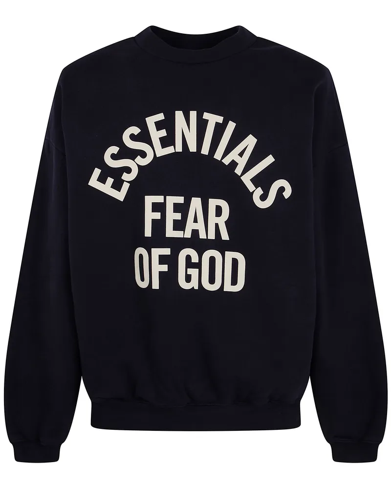 Fear of God Campus 90`S Crewneck Sweatshirt Black