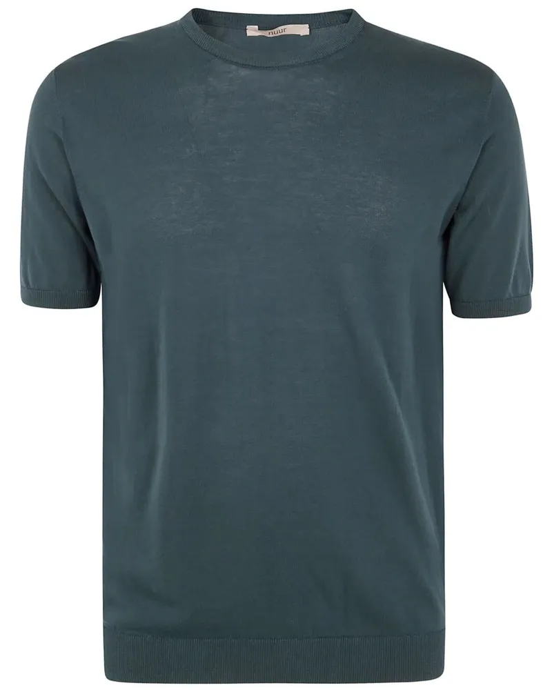 Nuur Short Sleeves Round Neck Green