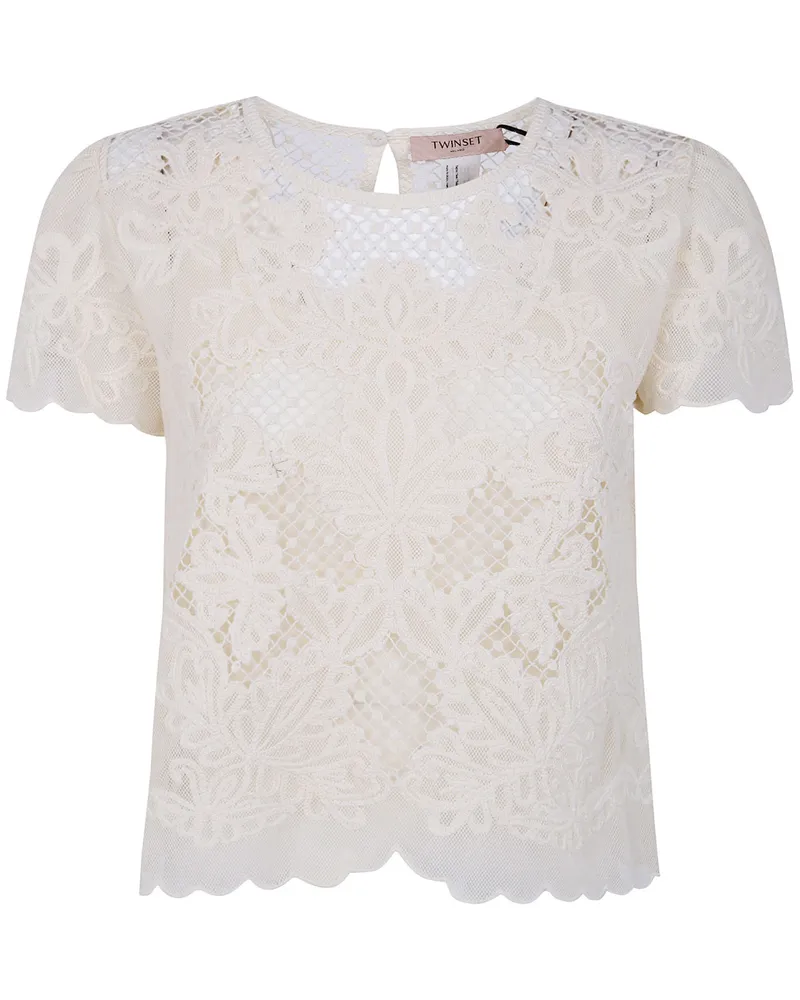 Twin-Set Top White
