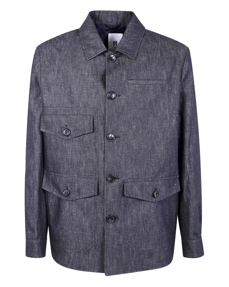 Pantaloni Torino Field Jacket Blue