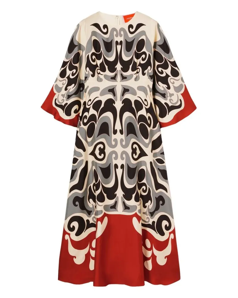 La DoubleJ Sorella Dress" Long Sleeve Dress Beige