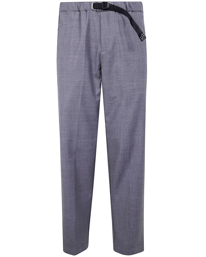 PLAN C Long Classic Trousers Gray