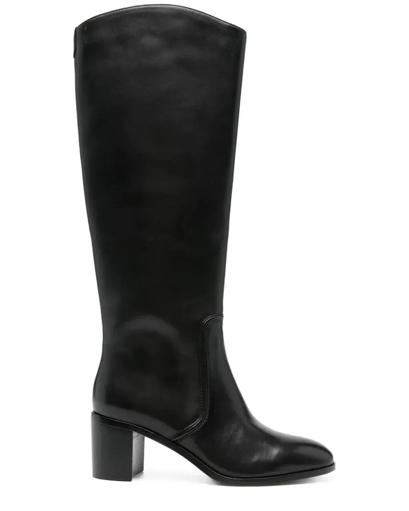 Ralph Lauren Charly" Tall Boots Black