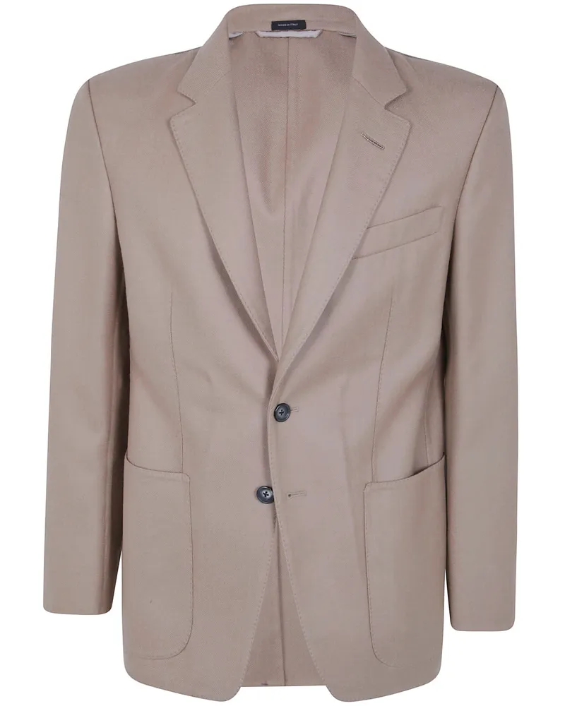 Tom Ford Cardigan Jacket Double Splitable "Soft Wool Brown