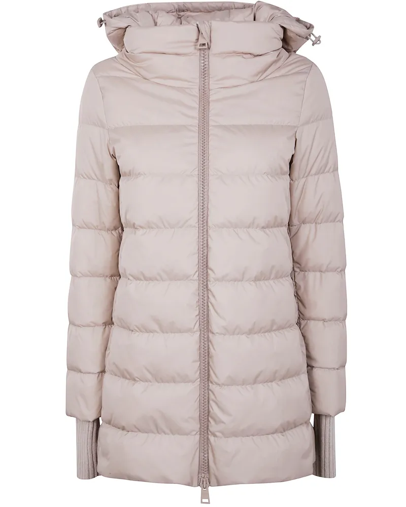 Herno A-Shape Chamonix" Jacket Beige
