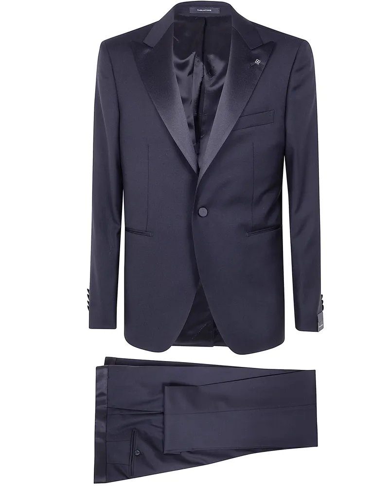 Tagliatore Men`S Suit Black