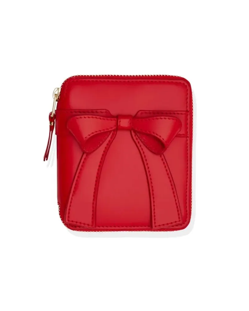 Comme des Garçons Big Bow Wallet Red