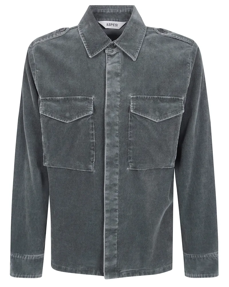ASPESI Shirt Olive "Field Green