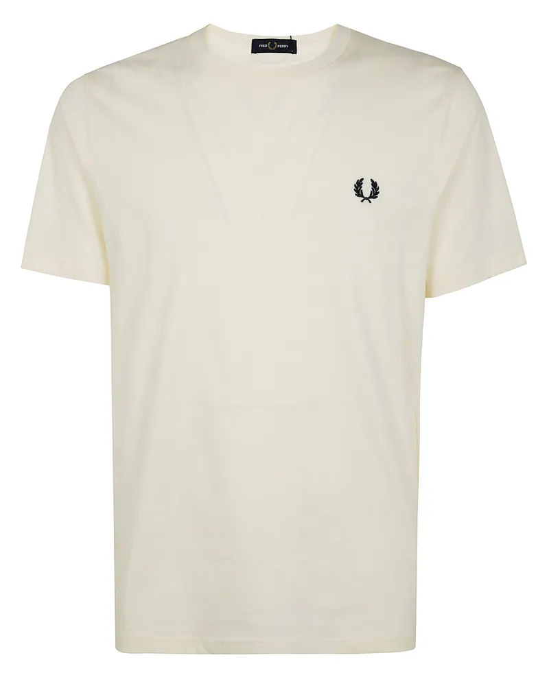 Fred Perry Crew Neck T-Shirt Beige