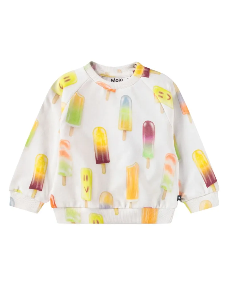 Molo Disc" Sweatshirt White