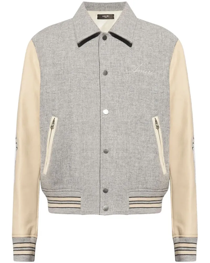Amiri Bones Jacket Gray