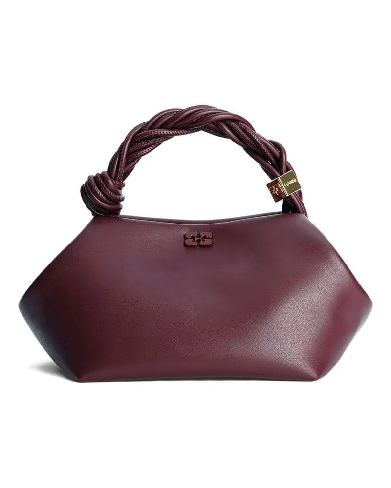 Ganni Shoulder Bag Small "Ganni Bou Red
