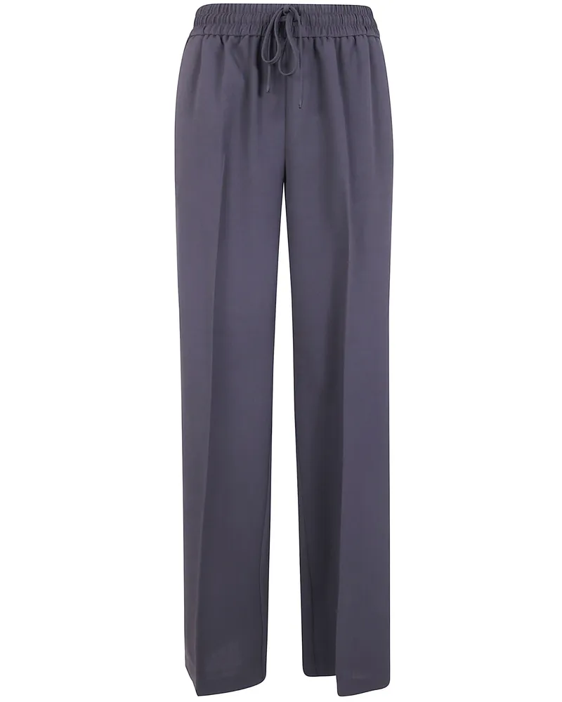 Twin-Set Wide Leg Trousers Black