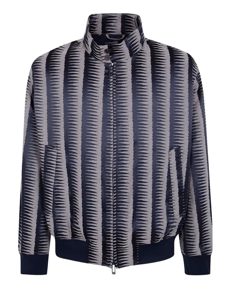 Emporio Armani Blouson Jacket Blue
