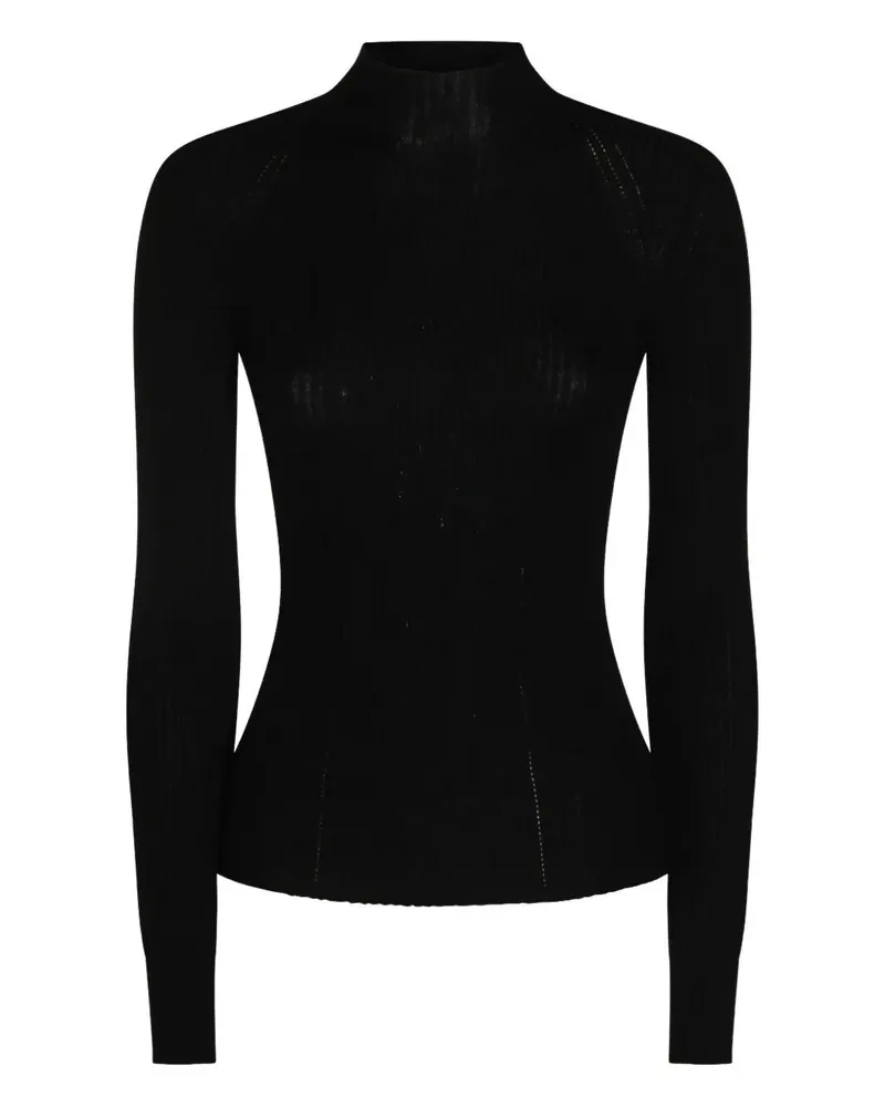 Twin-Set Turtle Neck Sweater Black