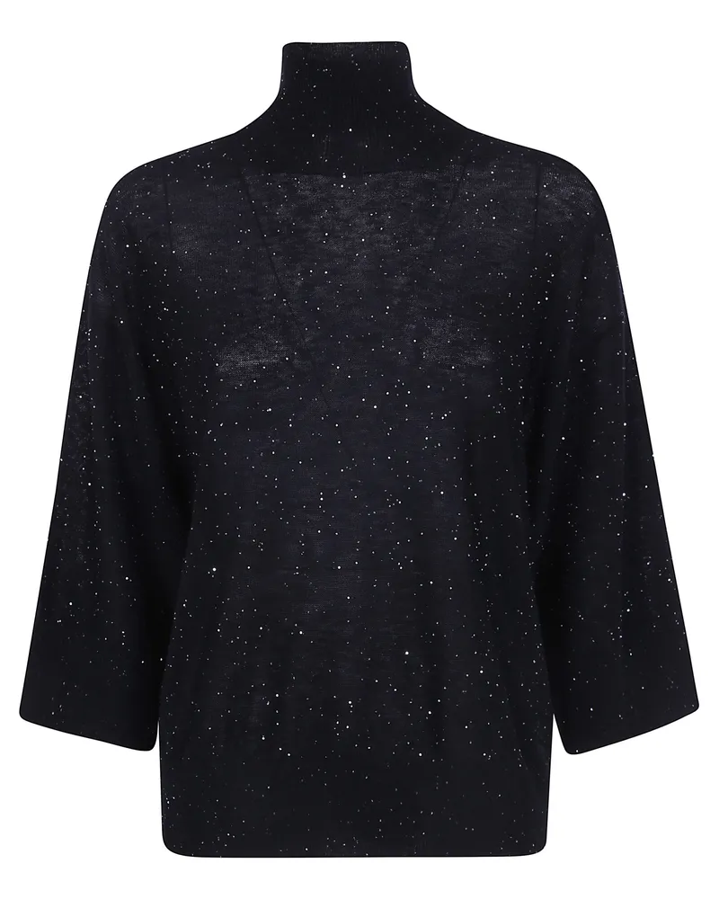Fabiana Filippi Turtleneck Sweater Black