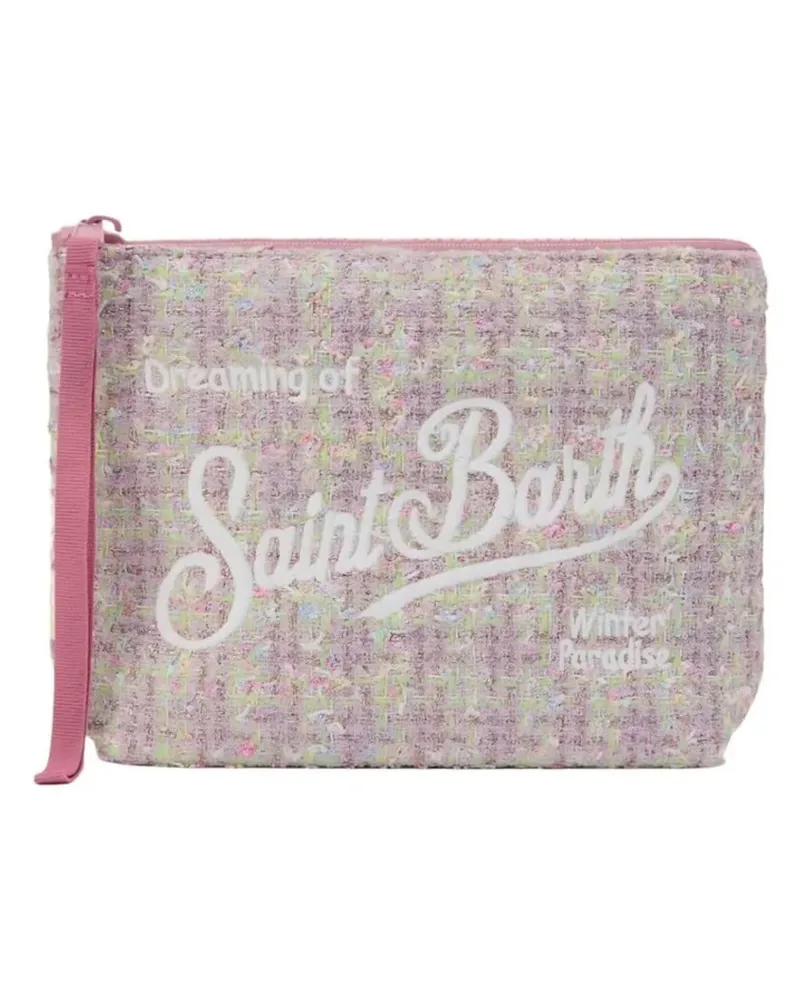MC2 Saint Barth Pouch Tweed "Aline Pink