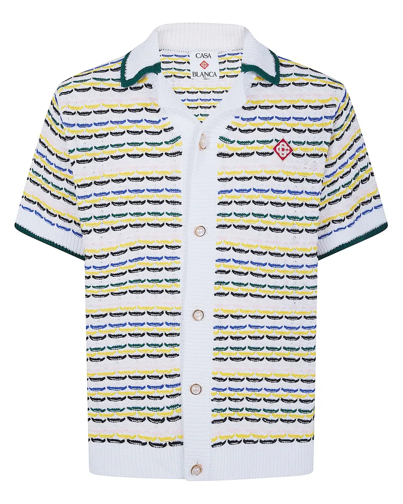 Casablanca Paris Tuck Stitch' Shirt Multi