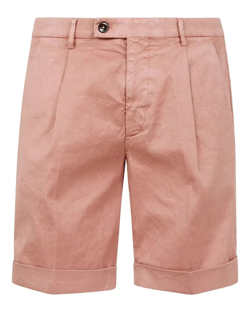 MICHAEL COAL Erick Pieces Bermuda Trousers Pink