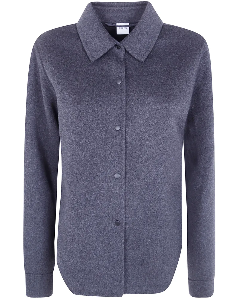 ASPESI Wool Jacket "Wool Jacket Gray