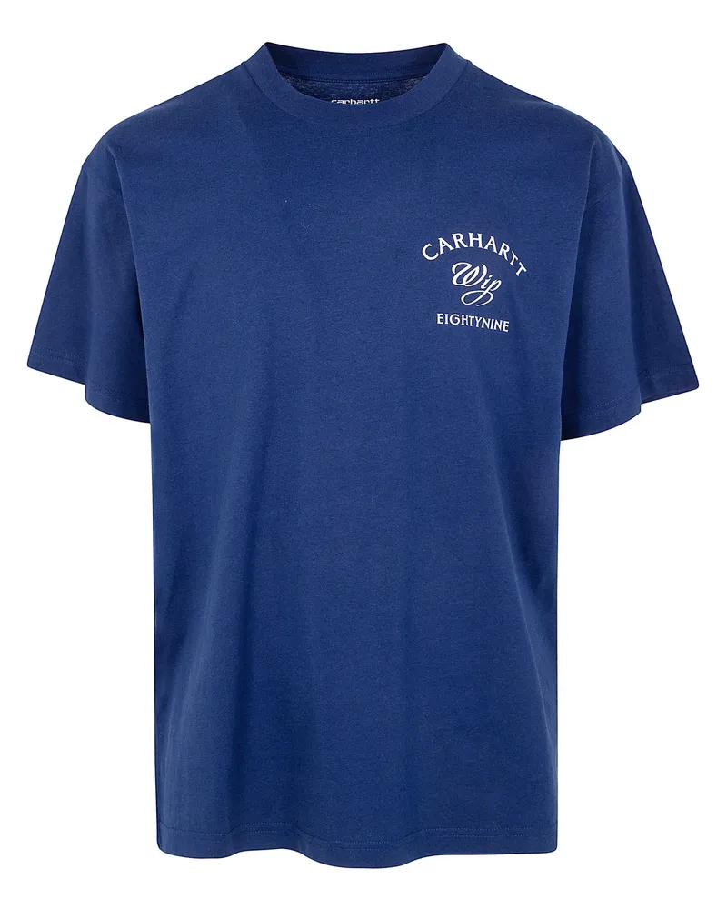 Carhartt WIP Short Sleeves 'Eightynine' Organic T-Shirt Gray