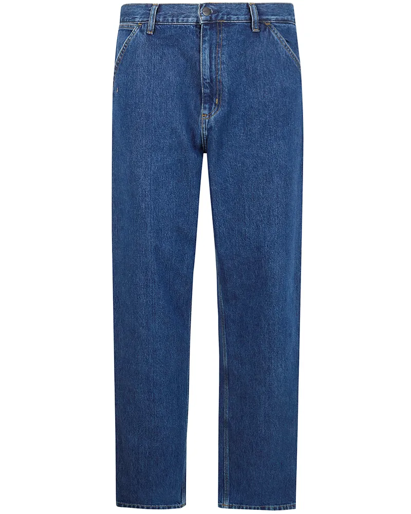Carhartt WIP Single Knee "Smith" Denim Pant Blue