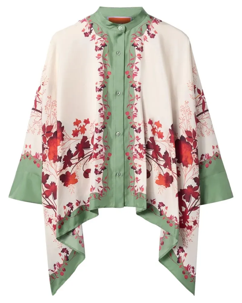 La DoubleJ Foulard Shirt Placée White