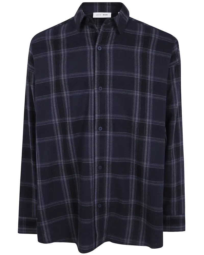 Fear of God Shirt Vintage Black Plaid Black