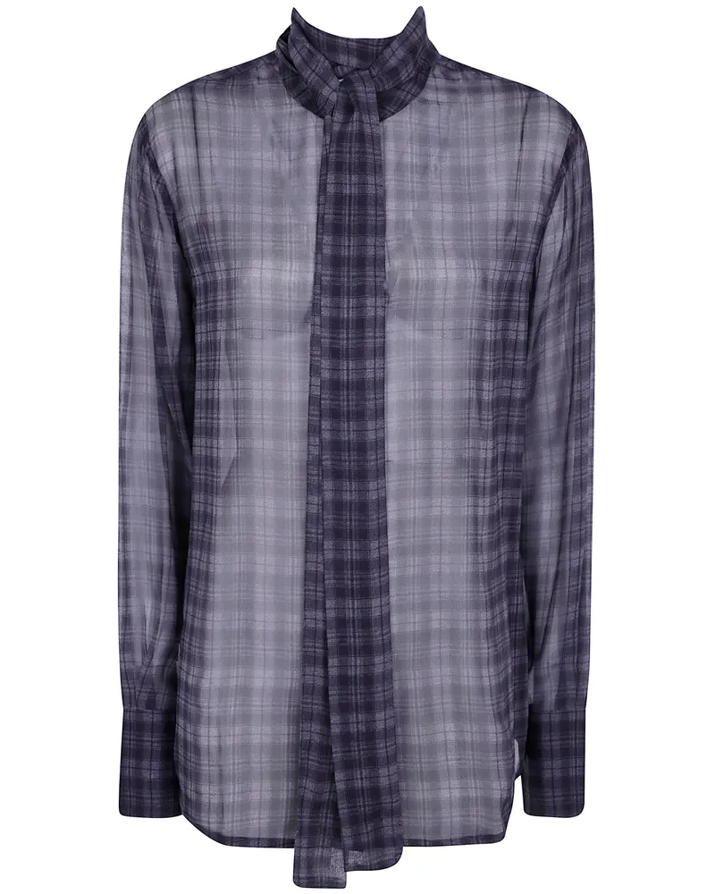 7 for all mankind Shirt Long Sleeves "Bow Shirt Gray