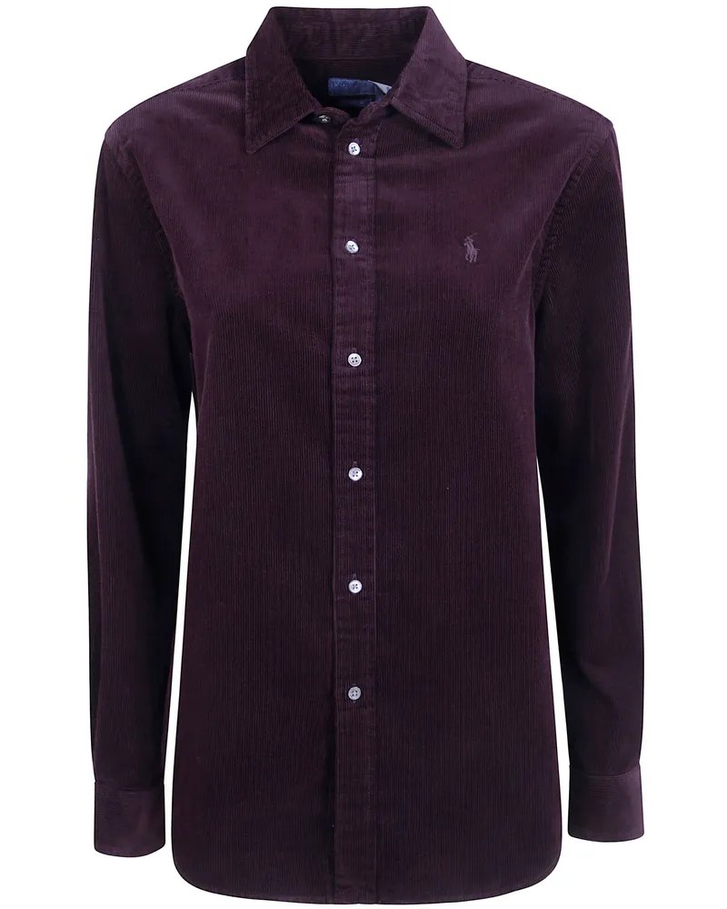 Ralph Lauren Shirt Woven Sport "211A93203 012 Midnight Merlot Red