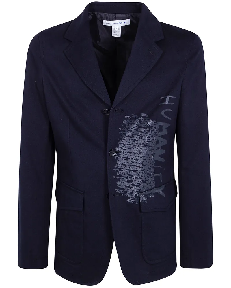 Comme des Garçons Giacca Classica Fitted "Jacket Blue