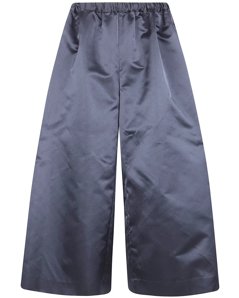 Comme des Garçons Cropped Track Trousers Black