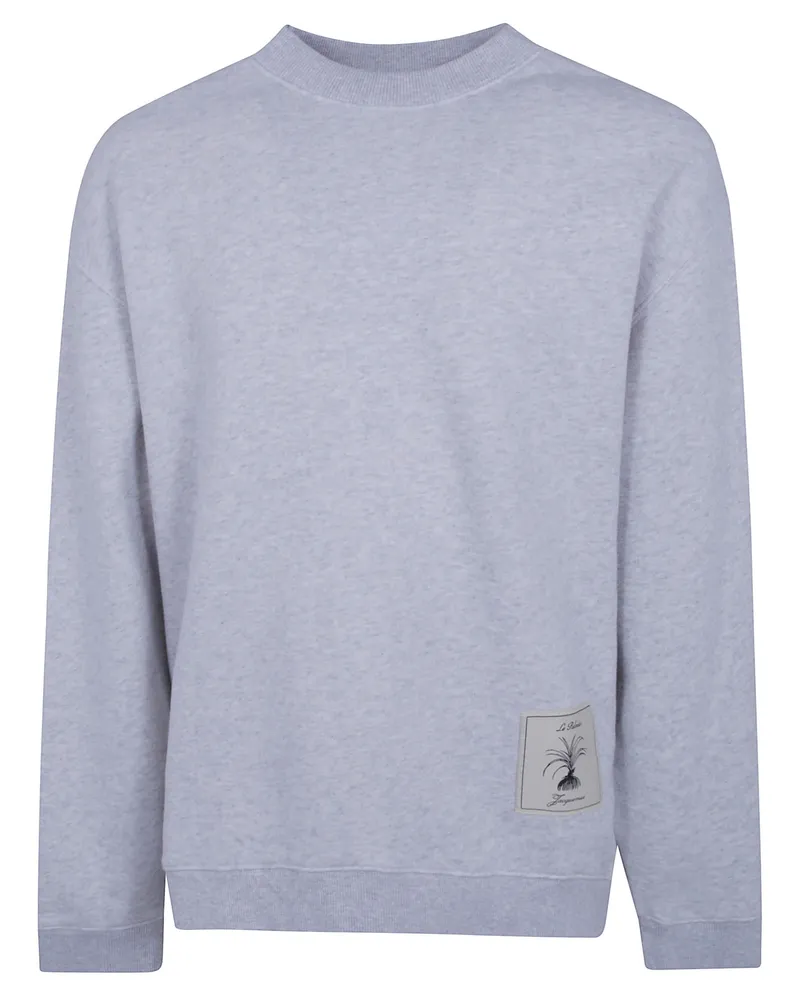 Jacquemus Sweatshirt Round Neck "Le Sweatshirt Torneo Gray