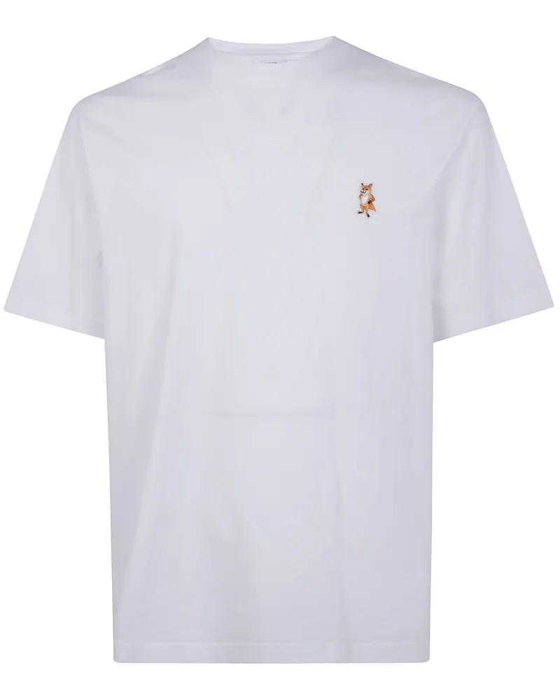 Kitsuné Standing "Fox" Comfort Tee-Shirt White