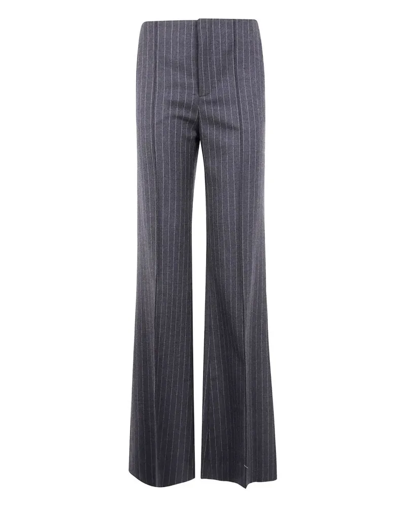 Chloé Flared Trousers Gray