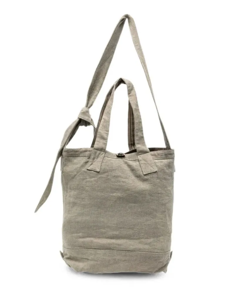 Ziggy Chen Handbag Two Way Tote Bag "Jacquard Green