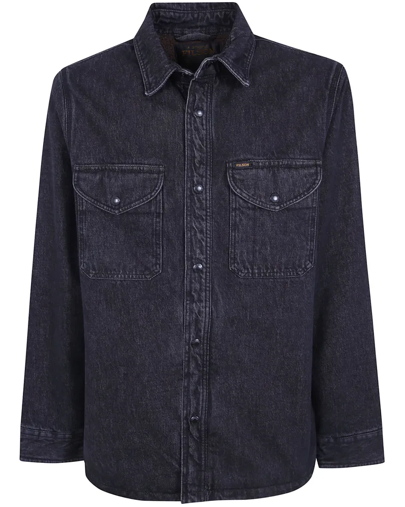 Filson Jacket Black Denim "Denim" Jac-Shirt Black