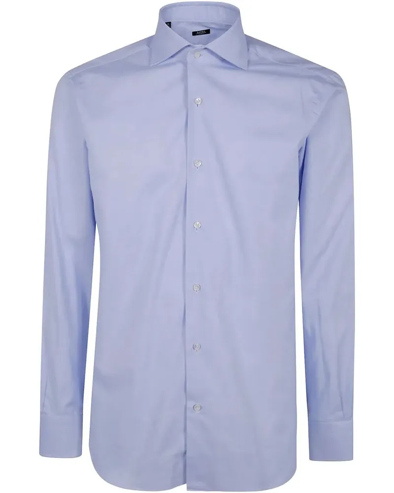 BARBA Classic Operatino Shirt Blue