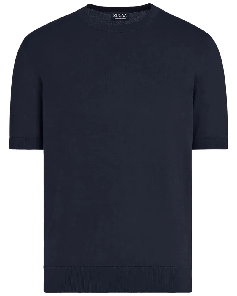 Ermenegildo Zegna Z Lux Leisurewear" T-Shirt Black