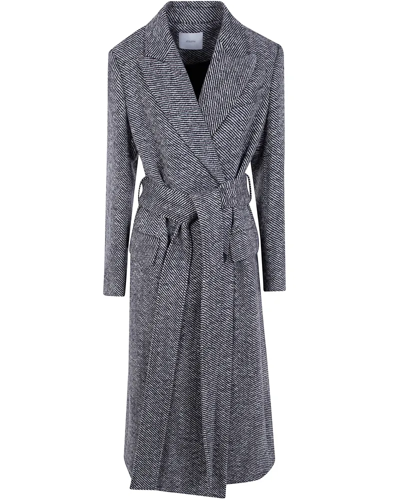 Joseph Coat Wool Twill "Alessio Gray